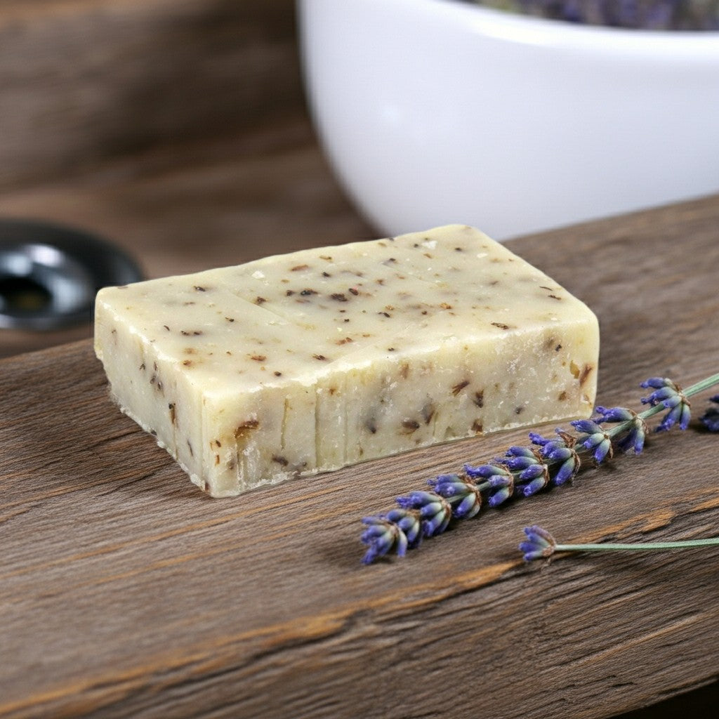 EMBALLAGE DE SAVON À LA LAVANDE EN CARTON RECYCLÉ