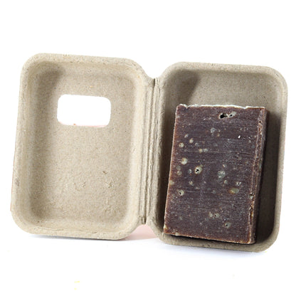 ORANGE AND CINNAMON CHRISTMAS SOAP IN RECYCLED CARDBOARD PACKAGING