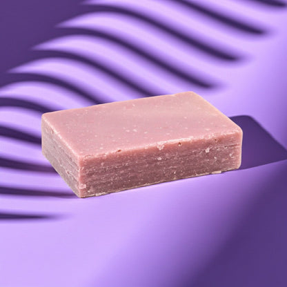 VIOLET SOAP PACKAGING IN RECYCLED CARDBOARD