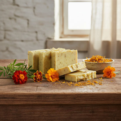 Boutures de savon de calendula
