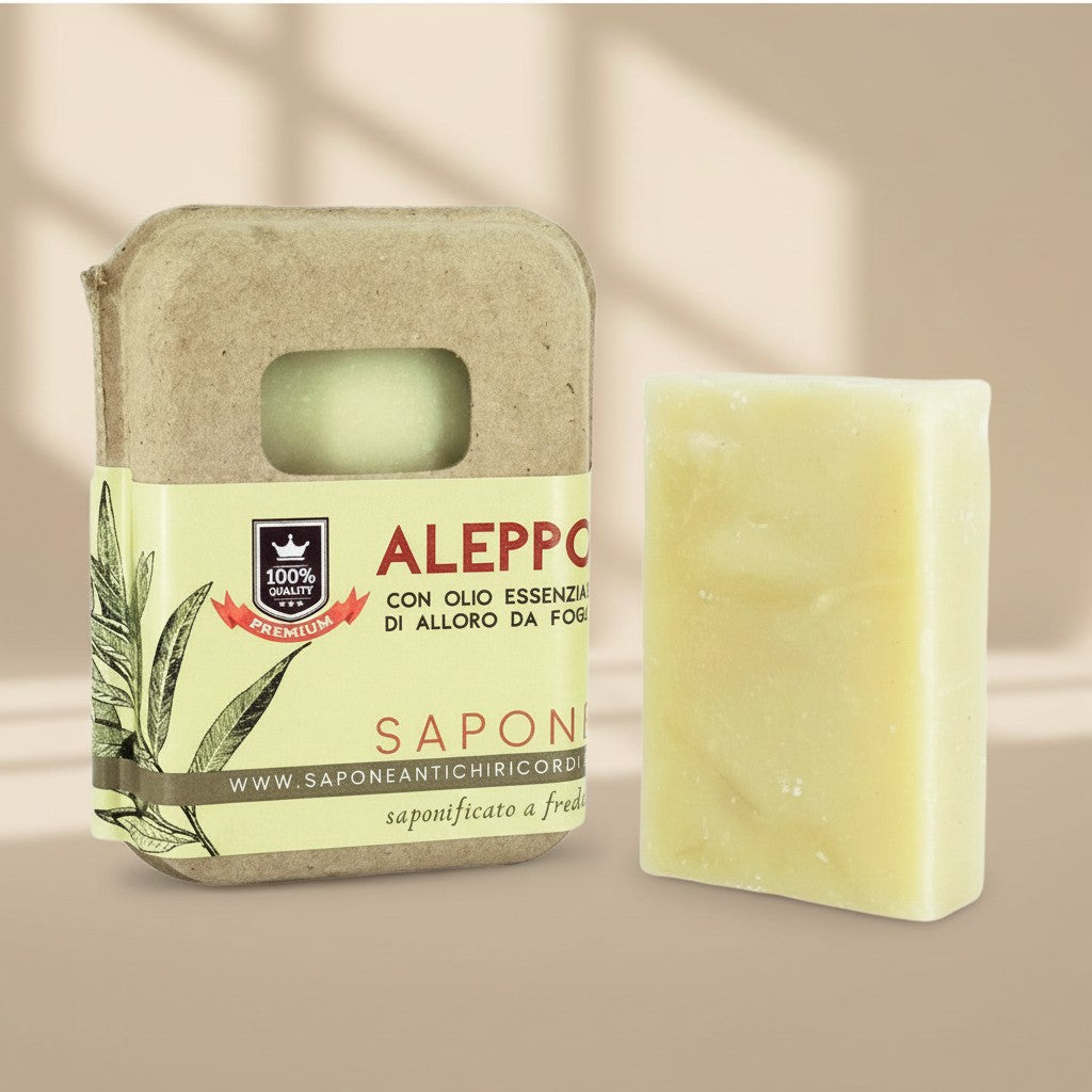 EMBALLAGE DE SAVON D'ALEP EN CARTON RECYCLÉ