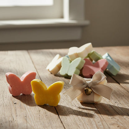 8 FARFALLE DI SAPONE