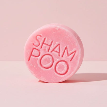 SOLID SHAMPOO FOR FREQUENT WASHES WITH WILD STRAWBERRY Gli Sfuselli® ZERO WASTE