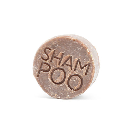 SOLID SHAMPOO FOR FREQUENT WASHES WITH CREAM AND CHOCOLATE WITH CORK BAR SAVER