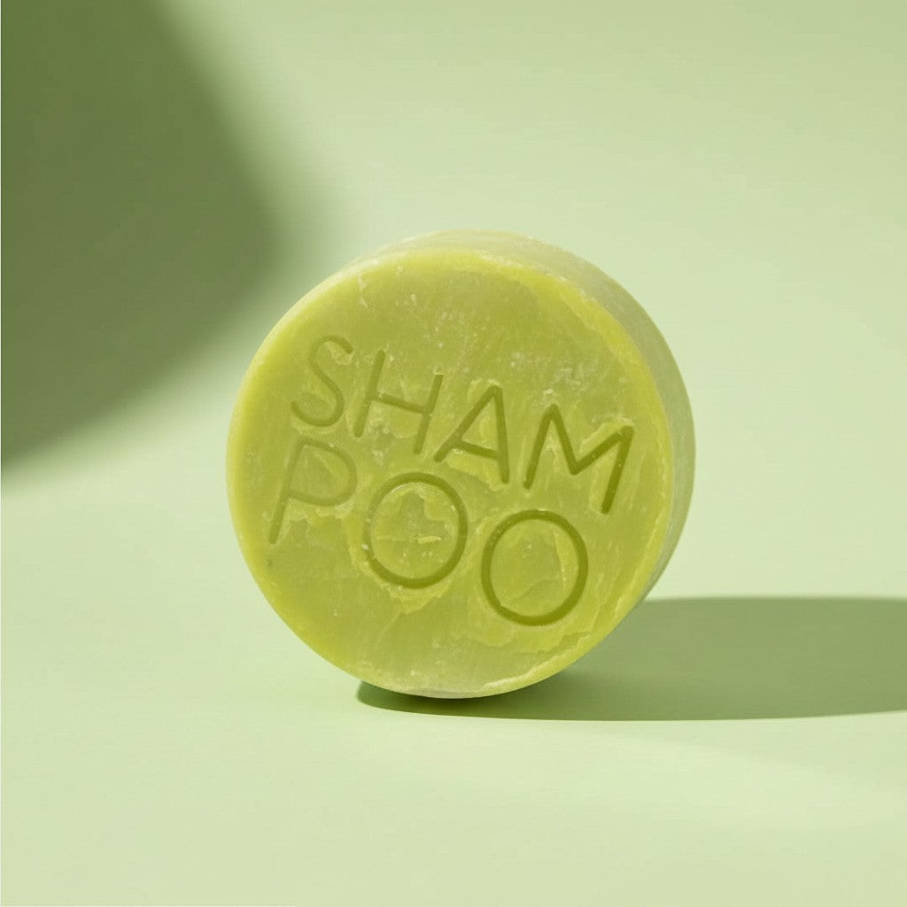 SOLID SHAMPOO FOR FREQUENT WASHES WITH BLACK TEA AND BERGAMOT WITH CORK BAR SAVER